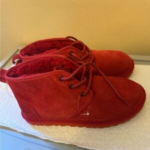 Uggs in red size 9 men